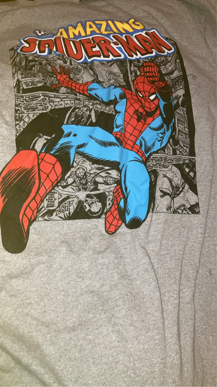 Unisex spider t shirt L!!